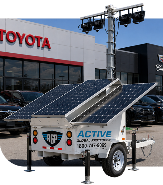24/7 live-monitored solar camera systems