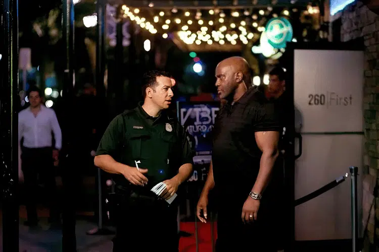 Kern County Downtown weddding-security-guard