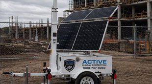 A monitoring trailer